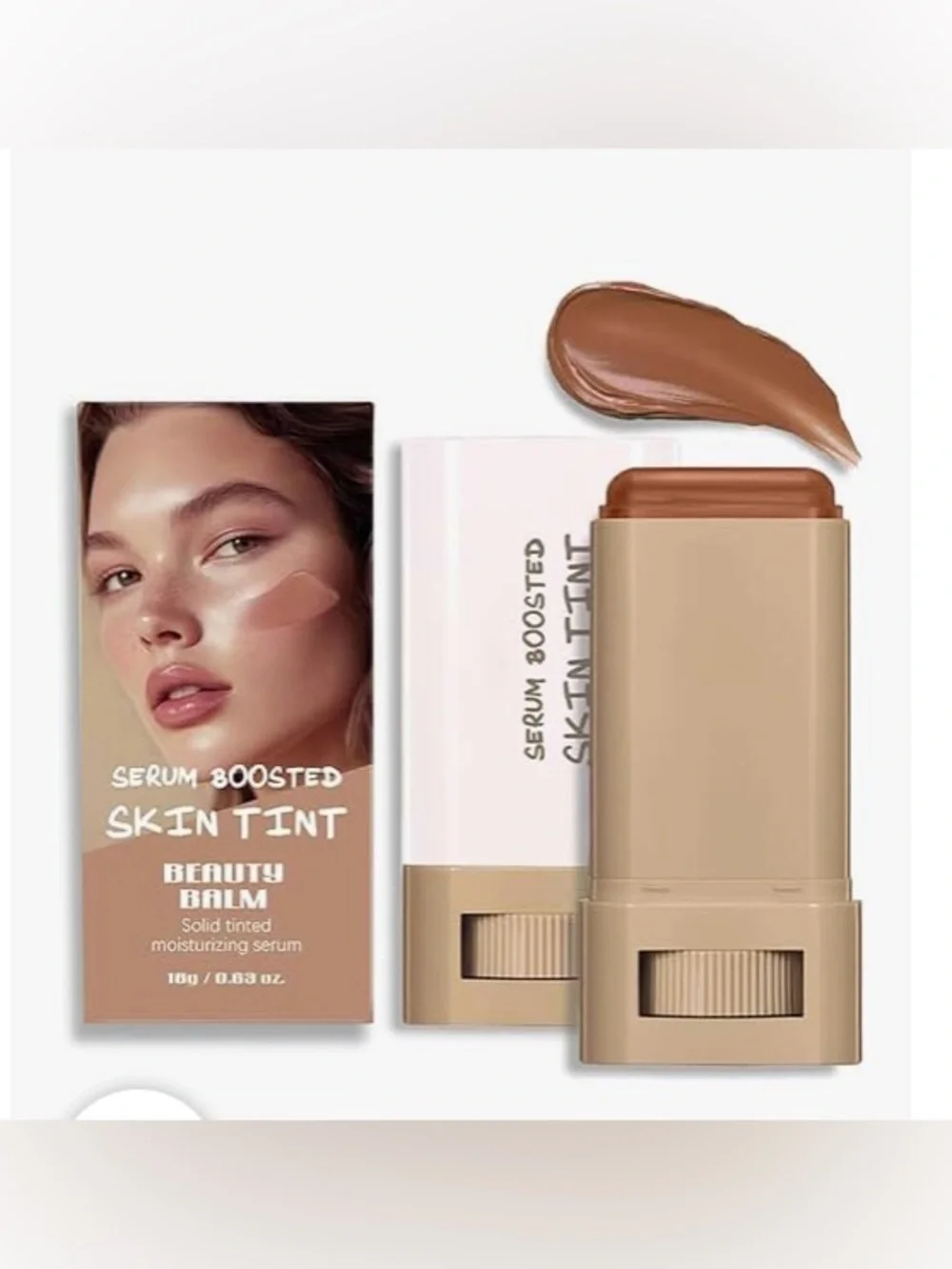 Serum Boosted Skin Tint Beauty Balm #3 Natural Finish